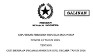 Tok! Cuti Bersama Tahun 2026 Resmi Ditetapkan, Segini Jumlah Libur bagi ASN