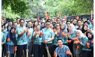 Dukung Gerakan Indonesia ASRI, Jasa Raharja Gelar Aksi Glow Up Lingkungan di Area Publik