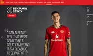 Profil Lengkap Benjamin Sesko: Striker Muda yang Bikin Manchester United Tumbangkan Crystal Palace dan Mantap di 3 Besar