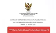 Isu PPPK Paruh Waktu Disebut Akan Dihentikan, Ini Penjelasan Resmi MenPAN-RB