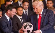 Lionel Messi Tepuk Tangan Saat Donald Trump Pidato soal Iran, Reaksi Publik Terbelah