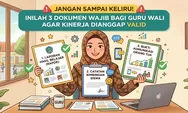Jangan Sampai Keliru! Inilah 3 Dokumen Wajib bagi Guru Wali Agar Kinerja Dianggap Valid