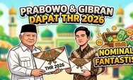 Prabowo dan Gibran Dapat THR 2026, Intip Nominalnya yang Fantastis