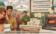 240 Rekening Salah! Bantuan Hari Raya PPPK Paruh Waktu Sumut 2026 Belum Cair Sepenuhnya, Gaji Januari–Februari Juga Disorot