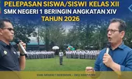 Momen Haru Pelepasan Siswa Kelas XII SMK Negeri 1 Beringin 2026: Refleksi 3 Tahun dan Pesan untuk Masa Depan