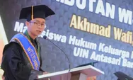 Jadi Marbot Demi Bertahan Kuliah, Kisah Akhmad Wafi Lulus Cumlaude dan Jadi Wisudawan Terbaik dengan IPK 3,90