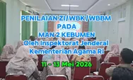 Verifikasi WBK WBBM MAN 2 Kebumen soroti budaya antikorupsi siswa dan penguatan Zona Integritas oleh Itjen Kemenag di madrasah