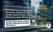 ASN Palembang Terjebak Sidak di Kafe, Wali Kota Ratu Dewa Siapkan Sanksi PP 94/2021: Netizen Boleh Lapor via DM!