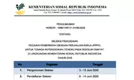 Pendaftaran Resmi Dibuka 8 Juni! Seleksi PPPK Sekolah Rakyat 2026 Sediakan 5.127 Formasi, Ini Ketentuan, Formasi, dan Cara Daftarnya!
