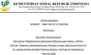 Buruan Daftar! Pemerintah Buka Rekrutmen PPPK 2026, Cek Kriteria, Syarat dan Kebutuhan Formasi