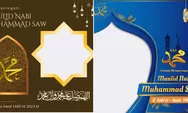 23 Link Twibbon Maulid Nabi Muhammad 2023 GRATIS dengan Desain Super Keren, Bisa untuk Status Medsos
