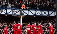 Liverpool Tersungkur di Kaki Everton, Peluang The Reds Menipis Untuk Juara EPL