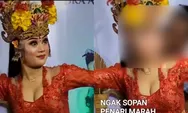 Senyum Langsung Hilang, Penari Bali Dilecehkan Pria Tak Dikenal di Panggung