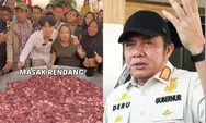 Wali Kota Palembang Hingga Gubernur Sumsel Angkat Biacara Soal Rendang 200 Kg!
