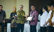 Tempati Peringkat Pertama Se-DIY, Bupati Sleman Terima Piagam Penghargaan MCP KPK RI