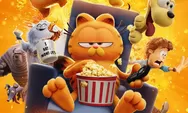Sudah Tayang di Bioskop Indonesia, Simak Sinopsis The Garfield Movie! Petualangan Seru Kucing Oren Pemalas Bersama Sang Ayah