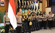Selamat! Sebanyak 16 Perwira Tinggi Polri Naik Pangkat, Kapolri Jenderal Listyo Sigit Pimpin Kenaikan di Mabes Polri