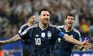 Lionel Messi Berkontribusi Besar Ketika Argentina Mndepak Inggris, Inilah Datanya