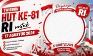 11 Link Twibbon HUT RI ke-81 Tahun 2026, Desain Merah Putih Keren untuk Foto Profil