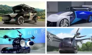 Sungguh diluar nalar, Penampakan mobil terbang anti macet milik China siap dipasarkan tahun 2024