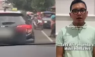 Video Viral Pengemudi Honda HRV Lakukan Tindakan Tak Terpuji, Minta Maaf di Depan Publik