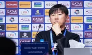 Kecewa dengan Kinerja Wasit, Shin Tae-yong Puji Semangat Garuda Muda dalam Kekalahan Melawan Qatar
