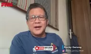 Skandal Fufufafa Makin Ramai, Rocky Gerung: Bagaimana Reaksi Pak Prabowo?