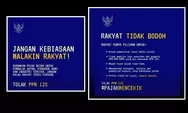 Viral Fenomena Garuda Biru Gerakan Tolak PPN 12%, Media Sosial Ramaikan Ajakan Frugal Living Dan Kurangi Belanja