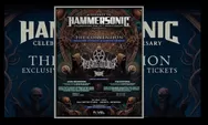Hammersonic The Convention 2025 Rayakan 10 Tahun di Jakarta: Musik Cadas, Tiket Terbatas, Sensasi Tak Terbatas!