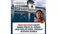 Perang Narasi! Dedi Mulyadi Vs Eko Soal Nama RSUD Al-Ihsan menjadi RSUD Welas Asih