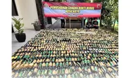 Ribuan Botol Miras dan Knalpot Bising Digilas! Polresta Cirebon Tak Kasih Ampun