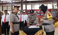 Jabat Selama 2 Tahun 1 Bulan, Kapolsek Argomulyo Salatiga Pindah Tugas, Ini Penggantinya