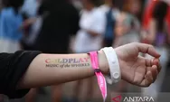 Ini Jumlah Gelang Xyloband yang Dikembalikan Penonton Konser Coldplay di Jakarta