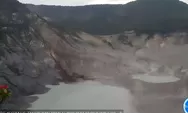  Masyarakat diimbau tak panik, tak ada peningkatan aktivitas Gunung Tangkuban Parahu, ini catatan PVMBG. 