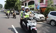 Saat Patroli, Pejabat Utama Polres Salatiga dan Kapolres Kendarai Motor, Sterilisasi Gereja Lalu Cek Pos Pengamanan