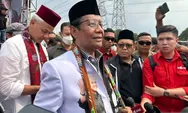 Kampanye Pemilu 2024, Mahfud bolehkan terima uang, tetapi saat pencoblosan ikut hati nurani