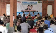 Perkumpulan Guru Ngaji Nahdliyin Yogyakarta Siap Menangkan Prabowo-Gibran