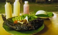 Masakan ikan patin bakar dan susu kambing di loksi kuliner ini tak hanya lezat disantap, kandungan gizinya dukung kesehatan badan