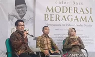 PP Muhammadiyah Luncurkan Buku 'Jalan Baru Moderasi Beragama: Mensyukuri 66 Tahun Haedar Nashir'