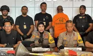 Pencuri Tiang Alif Berlapis Emas di Atas Kubah Masjid Al-Huda Desa Kayeli Buru Diringkus Polisi