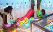 Lokasi kuliner sediakan tempat bermain untuk anak-anak, cocok untuk ngabuburit