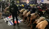 19 Anggota Geng Motor Diamankan Tim Patroli Perintis Polrestabes Semarang