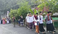Dilaksanakan 4 Hari Lebih Awal, Jamaah Masjid Aolia Panggang Gunungkidul Sudah Gelar Sholat Idul Fitri Hari Ini