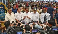 Saat Mengecek di Stasiun Pasar Senen, Presiden Jokowi: Arus Mudik Lebaran 2024 Berjalan Baik