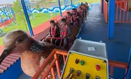 Objek Wisata Kolam Renang Edupark Intanpari Karanganyar Dilengkapi Wahana Baru Derkuku Roller Coaster Untuk Tarik Pengunjung 