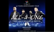 All-4-One akan kkonser di Jakarta, Christian Bautista jadi penampil pembuka. Catat tanggal dan harga tiketnya
