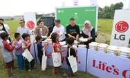 Tutup Kampanye Better Life for All, LG Distribusikan 3.000 Paket Makanan untuk Anak dan Keluarga Tak Mampu