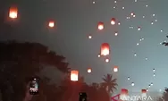 Festival Lampion Tutup Rangkaian Waisak di Candi Borobudur