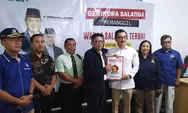 Pilkada Salatiga 2024, Daftar ke Partai Gerindra, Thomas Suyanto: Soal Modal Isi Tas Tentu Saya Siap