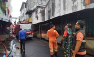  Toko alat rumah tangga di Ambarawa Semarang terbakar, karyawan lompat dari lantai 2 untuk selamatkan diri